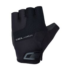 Перчатки велосипедные CHIBA Gel Comfort (черный), Цвет: черный, Размер: L