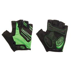 Перчатки JAFFSON SCG 46-0331 (чёрный/зеленый), Цвет: зелёный, Размер: M
