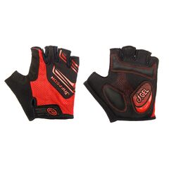 Перчатки JAFFSON SCG 46-0331 (чёрный/красный), Цвет: красный, Размер: M