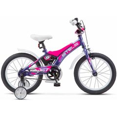 Детский велосипед Stels Jet 18" Z010 (фиолетовый), Цвет: фиолетовый, Размер рамы: 10"
