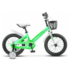 Детский велосипед Stels Pilot 150 16" (лайм), Цвет: салатовый, Размер рамы: 9"
