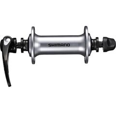 Втулка переднего колеса Shimano RS300 32 отв. (серебристый), Цвет: серый, Количество отверстий: 32
