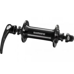 Втулка переднего колеса Shimano RS300 32 отв. (чёрный), Цвет: черный, Количество отверстий: 32