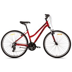 Велосипед AIST Cross 1.0 W 28" (красный), Цвет: красный, Размер рамы: 19"