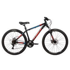 Велосипед Foxx Caiman 26" (чёрный), Цвет: черный, Размер рамы: 14"