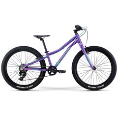 Велосипед Merida Matts J.24+ Eco (тёмно-фиолетовый/розовый/бирюзовый), Цвет: фиолетовый