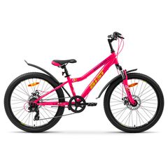Велосипед AIST Rosy Junior 1.1 24 (розовый), Цвет: розовый, Размер рамы: 14"