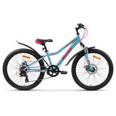 Велосипед AIST Rosy Junior 1.1 24 (бирюзовый), Цвет: бирюзовый, Размер рамы: 14"