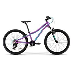 Велосипед Merida Matts J.24 Eco (тёмно-фиолетовый/розовый/бирюзовый), Цвет: фиолетовый