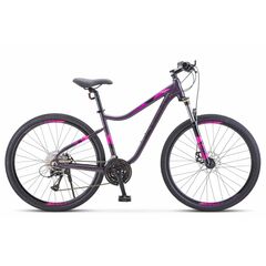 Велосипед Stels Miss 7700 MD 27.5" (тёмно-пурпурный), Цвет: фиолетовый, Размер рамы: 17"