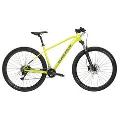 Велосипед KROSS Level 1.0 M 29 (зелёный/чёрный), Цвет: салатовый, Размер рамы: M