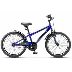 Детский велосипед Stels Pilot 200 VC 20" (синий), Цвет: синий, Размер рамы: 11"