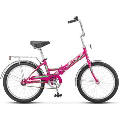 Складной велосипед Stels Pilot 310 20" (малиновый), Цвет: розовый, Размер рамы: 13"