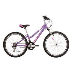 Подростковый велосипед Novatrack Jenny PRO new (фиолетовый), Цвет: фиолетовый, Размер рамы: 12"