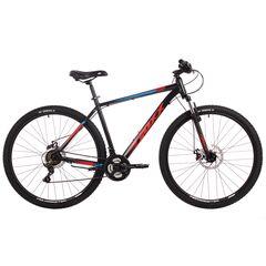 Велосипед Foxx Caiman 29" (чёрный), Цвет: черный, Размер рамы: 18"