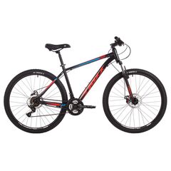 Велосипед Foxx Caiman 27.5" (чёрный), Цвет: черный, Размер рамы: 16"