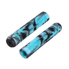 Ручки руля резиновые Force BMX145 382082 (чёрно-синие), Цвет: синий