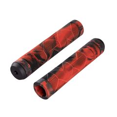 Ручки руля резиновые Force BMX145 382084 (чёрно-красные), Цвет: красный