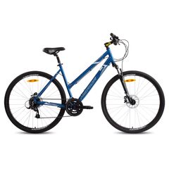 Велосипед Merida Crossway 10 Lady (синий/бело-серый), Цвет: синий, Размер рамы: L