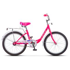 Детский велосипед Stels Pilot 200 Lady 20" (розовый), Цвет: розовый, Размер рамы: 12"