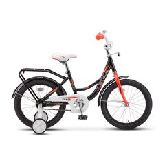 Велосипед детский Stels Flyte 16" (чёрный/красный), Цвет: красный, Размер рамы: 11"