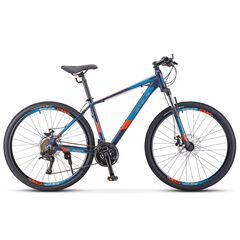 Велосипед Stels Navigator 720 MD 27.5" (тёмно-синий), Цвет: синий, Размер рамы: 19"