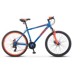 Велосипед Stels Navigator 500 MD 26" (синий/красный), Цвет: синий, Размер рамы: 20"