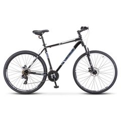 Велосипед Stels Navigator 900 MD 29" (черный/белый), Цвет: графитовый, Размер рамы: 21"