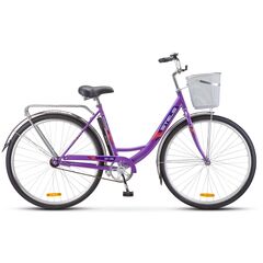 Велосипед Stels Navigator 345 28" (фиолетовый), Цвет: фиолетовый, Размер рамы: 20"