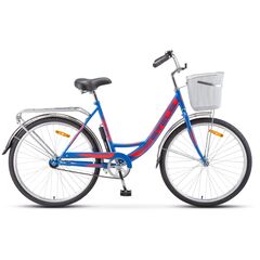 Велосипед Stels Navigator 245 26" (синий/красный), Цвет: синий, Размер рамы: 19"