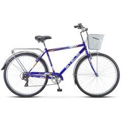 Велосипед Stels Navigator 350 Gent 28" (синий), Цвет: синий, Размер рамы: 20"