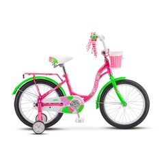 Детский велосипед Stels Jolly 18" (розовый/зелёный), Цвет: салатовый, Размер рамы: 11"