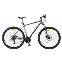 Велосипед Stels Navigator 910 MD 29" (чёрный/золотой), Цвет: серый, Размер рамы: 18,5"