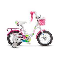 Детский велосипед Stels Jolly 12" (белый/розовый)
