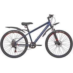Велосипед Rush Hour NX 605 DISC 26 ST (синий), Цвет: синий, Размер рамы: 14"