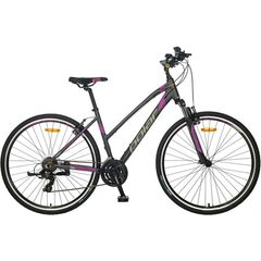 Велосипед Polar Forester Comp Lady (серый-пурпурный), Цвет: серый, Размер рамы: L