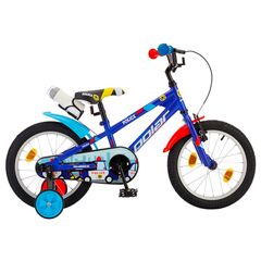 Детский велосипед Polar Junior 14 Boy (полиция), Цвет: голубой