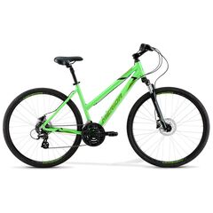 Велосипед Merida Crossway 10-D Lady (зеленый/черный), Цвет: салатовый, Размер рамы: L