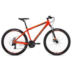 Велосипед Forward APACHE 27,5 2.0 disc (оранжевый/черный), Цвет: оранжевый, Размер рамы: 21"