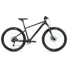 Велосипед Forward SPORTING 27,5 XX (черный матовый/ярко-зеленый), Цвет: черный, Размер рамы: 17"