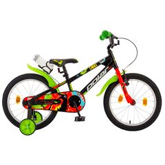 Детский велосипед Polar Junior 18 Boy (дино), Цвет: черный