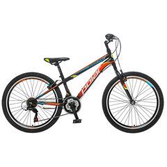 Велосипед Polar Sonic 24 (черный-оранжевый), Цвет: оранжевый