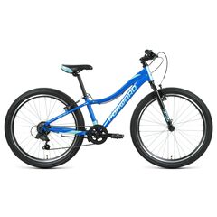 Велосипед Forward JADE 24 1.0 (синий/бирюзовый), Цвет: синий, Размер рамы: 12"