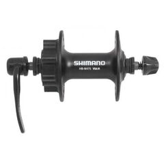 Втулка переднего колеса Shimano HB-M475 32 отв. 6 болтов QR (чёрный), Цвет: черный, Количество отверстий: 32