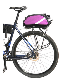 Велосумка на багажник Tim Sport Breeze (фиолетовый), Цвет: фиолетовый