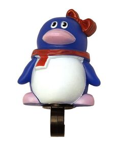 Сигнал звуковой для велосипеда Joykie 61-21 Penguin/Пингвин 5904, Цвет: фиолетовый