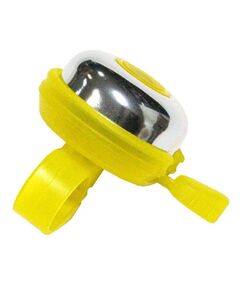 Звонок для велосипеда Joykie 33AD-03 D-45мм (жёлтая база), Цвет: жёлтый