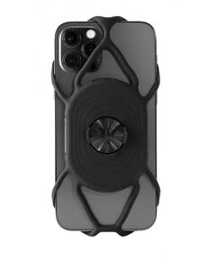 Держатель для смартфона со съемным механизмом и ремешком 4.7"-7.2" на руль/вынос BONE TIE CONNECT KIT 07-201240 (чёрный)