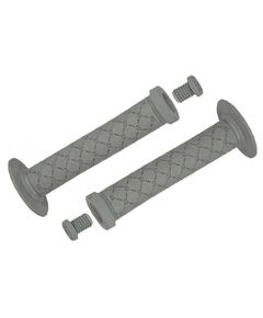 Ручки на руль CLARK`S С100 3-402 BMX L-145 (серые), Цвет: серый