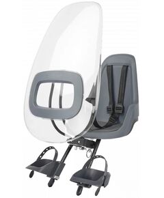 Ветровое стекло для велокресла Bobike GO Mini 8015600005 (серый), Цвет: серый
